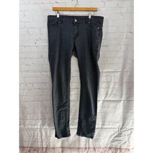 Callie Girl Jeans Womens Size 16W Black Stretch Denim